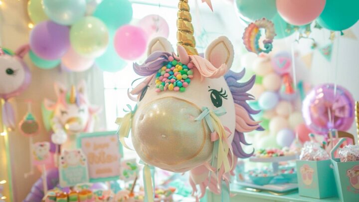 Comment organiser une fête d’anniversaire sur le thème des licornes kawaii